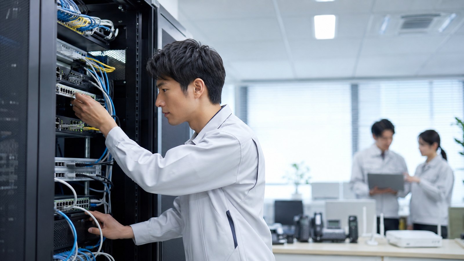 ネットワーク構築・保守のイメージ